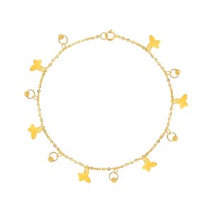 Shine in Every Moment with Our Ultra-Lightweight 21K Gold Bracelet  Crafted for Effortless Beauty