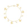 Where Elegance Meets Simplicity: Lightweight 21K Gold Bracelet That Speaks of Refined Grace
