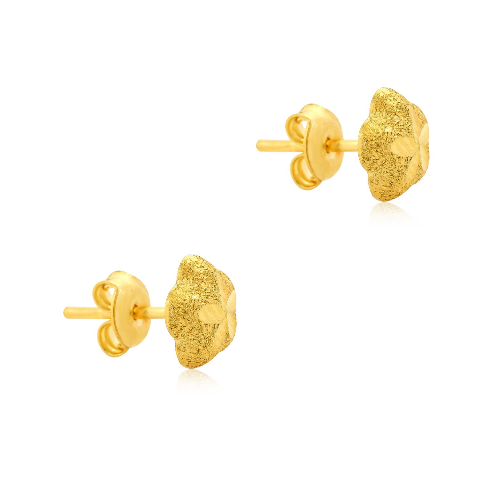 Refined Gold, Effortless Grace ? Your Daily Office Earrings in 21K - Image 2
