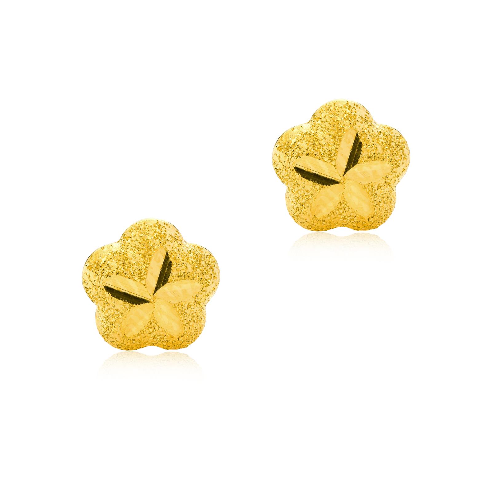 Refined Gold, Effortless Grace ? Your Daily Office Earrings in 21K