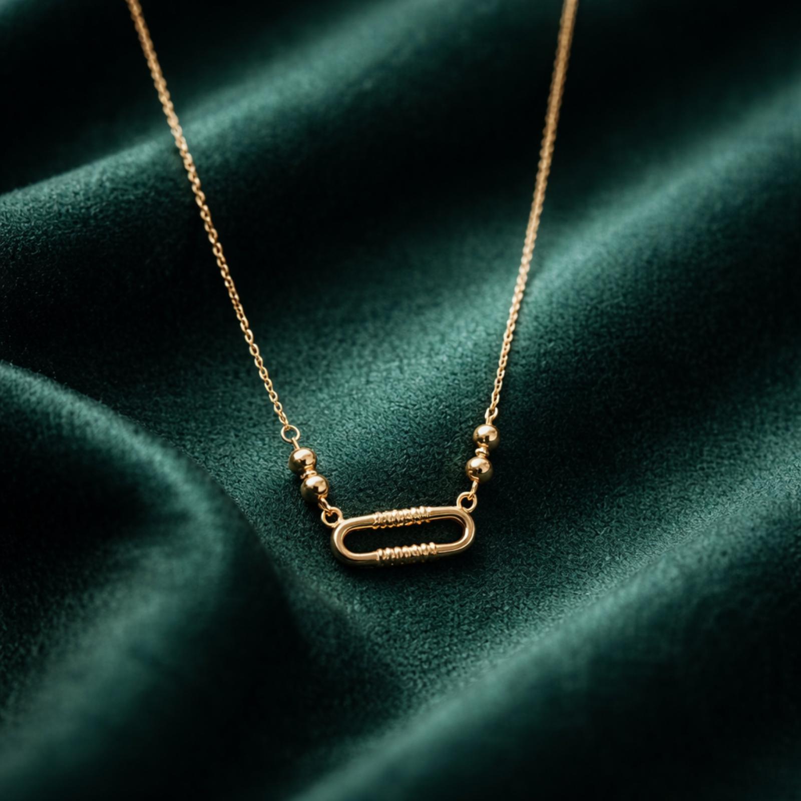 Elevate Your Everyday Elegance with the Stunning 18K Gold Necklace Collection at Bafleh Jewellery - Image 2