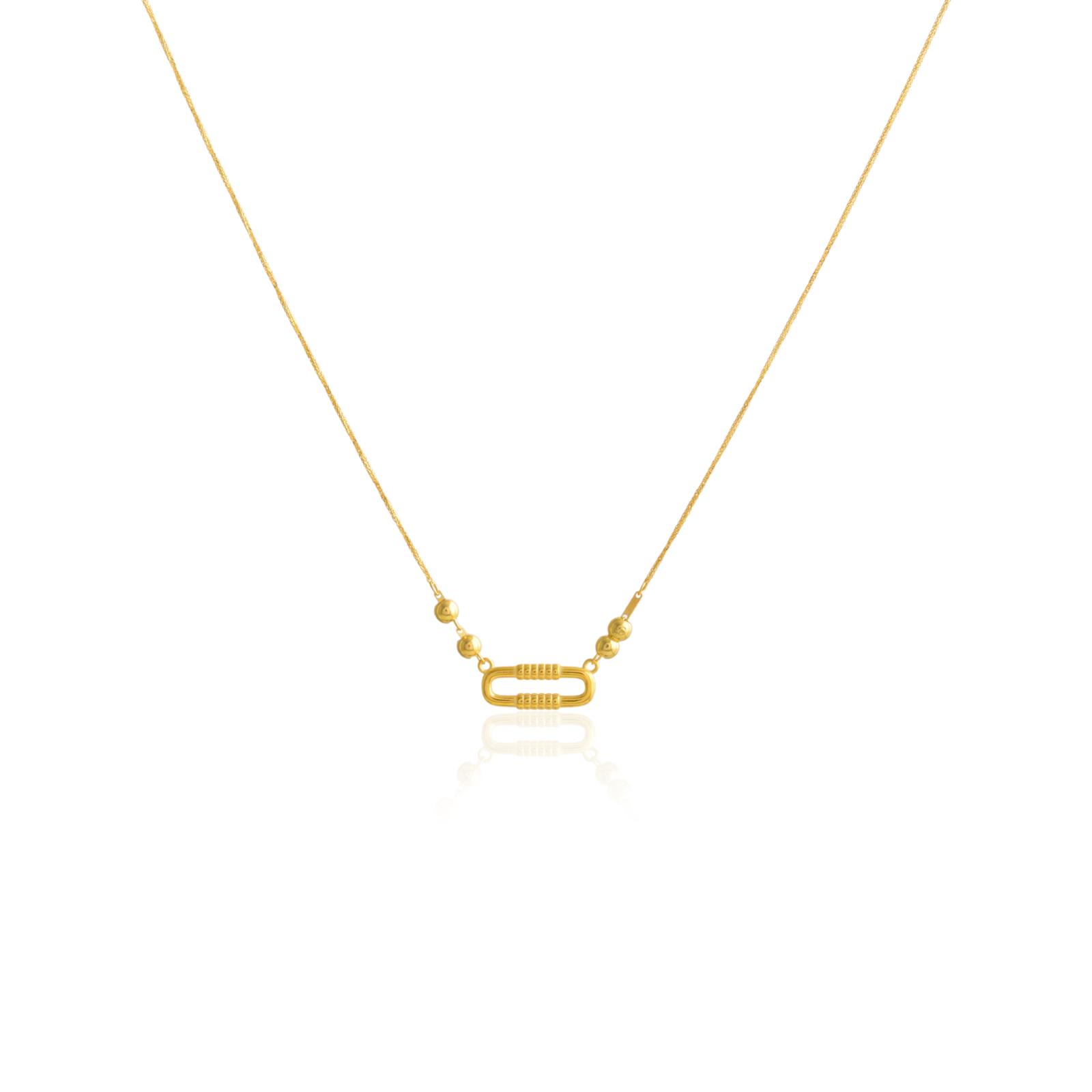 Elevate Your Everyday Elegance with the Stunning 18K Gold Necklace Collection at Bafleh Jewellery - Image 4