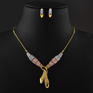 Timeless Elegance 22K Gold Necklace Sets in Classic & Multi-Tone Finishes