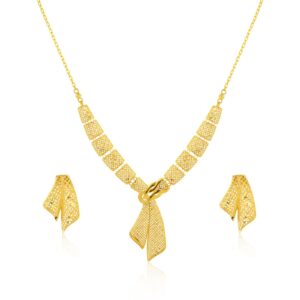 Alternative view of Luxurious 22K Gold Necklace Sets for Every Occasion