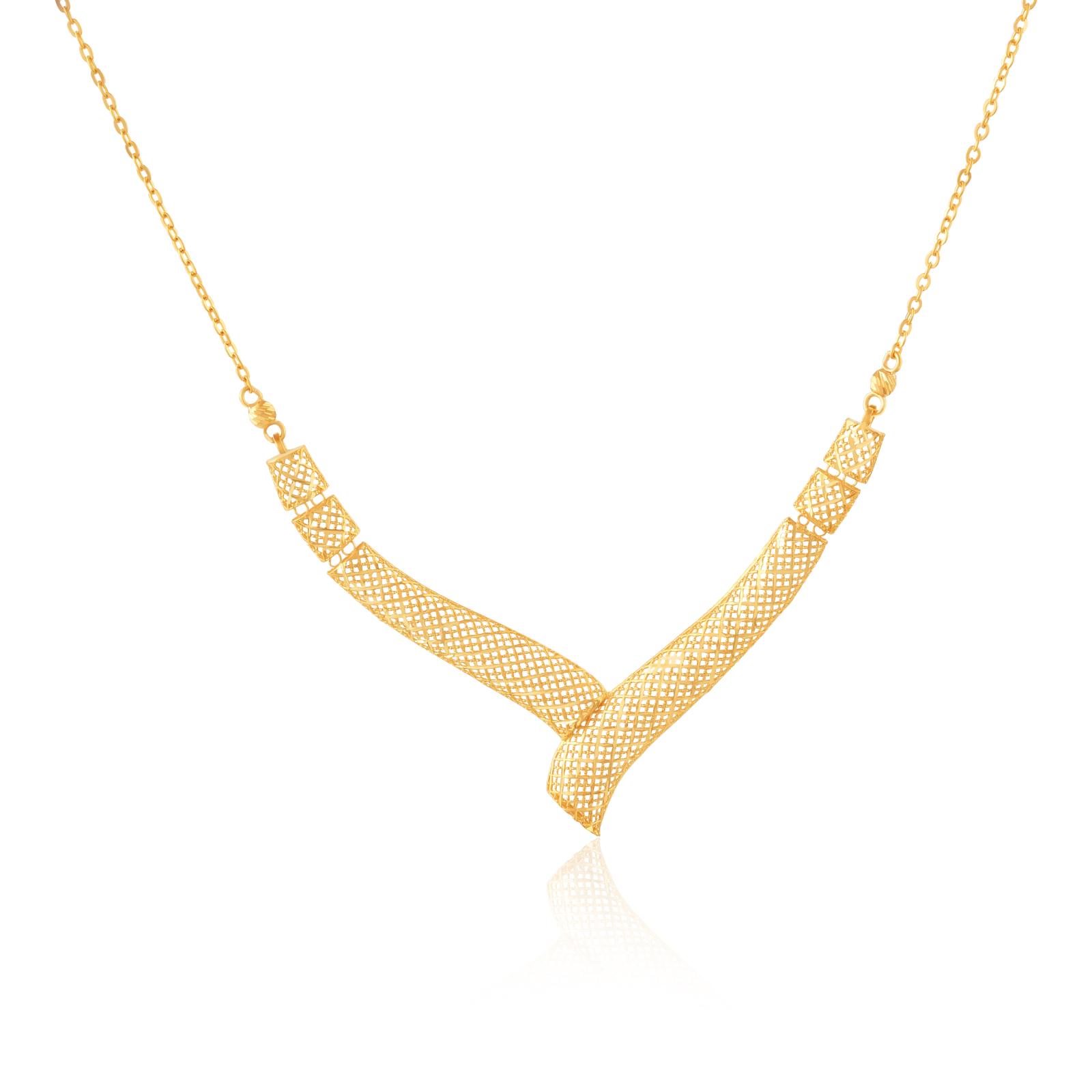 Shimmer and Shine This Season with 21K Gold Necklace Sets - Image 4