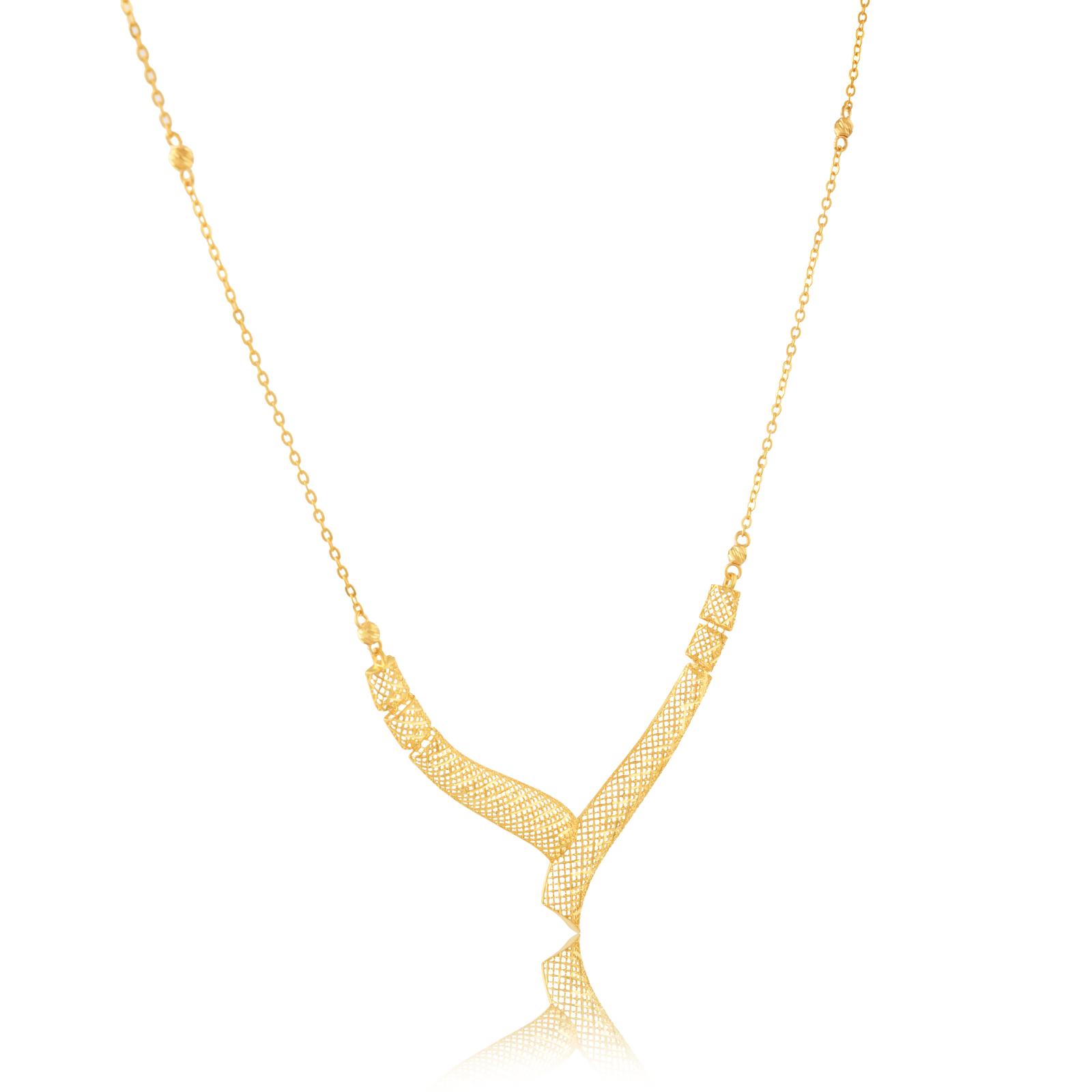Shimmer and Shine This Season with 21K Gold Necklace Sets - Image 5