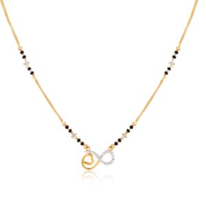 Embrace Tradition with 22K Gold Mangalsutra