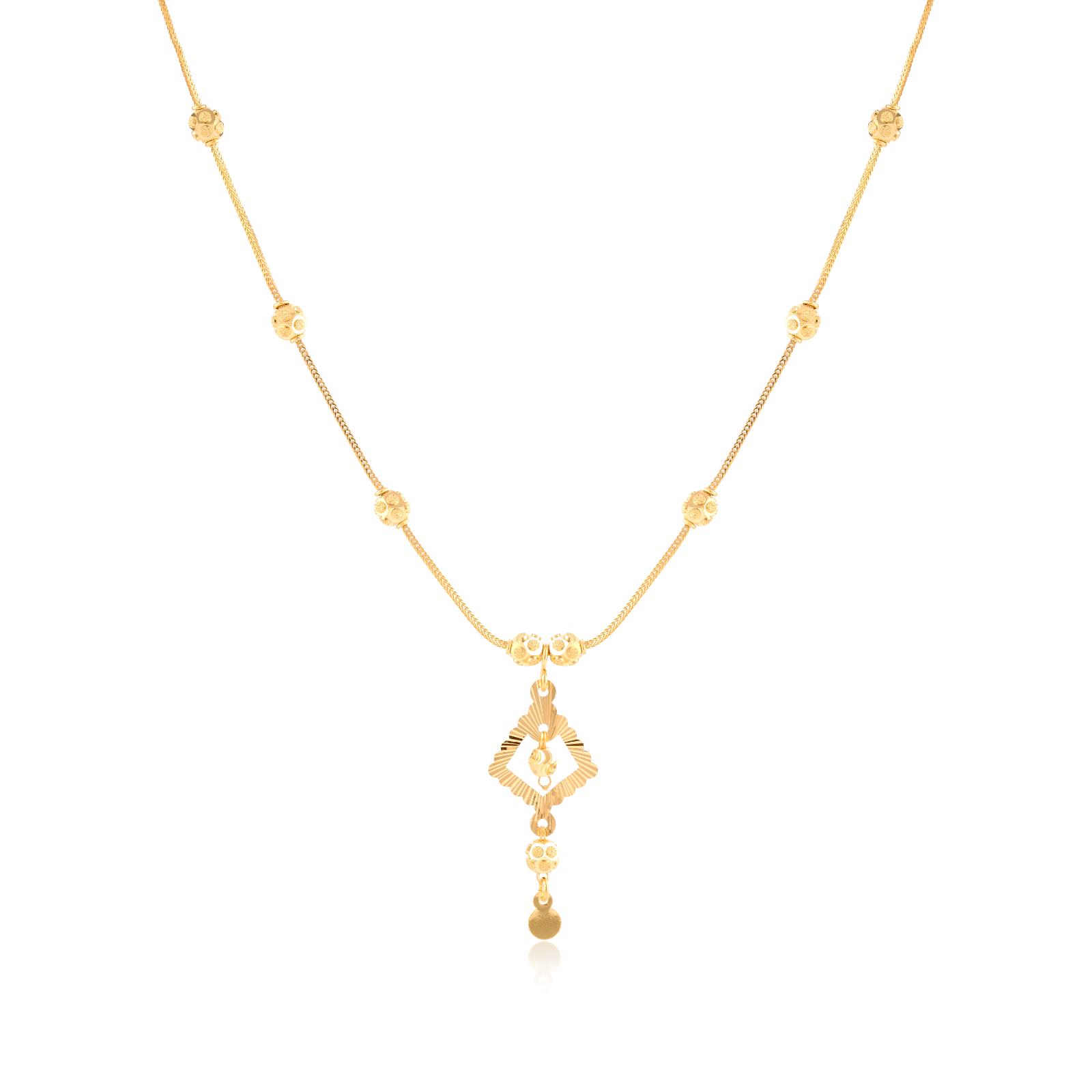 22KT Gold Necklaces Fit for Royalty