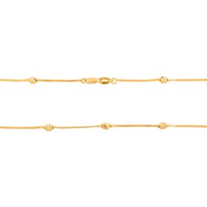 Alternative view of 22KT Gold Necklaces with a Modern Twist