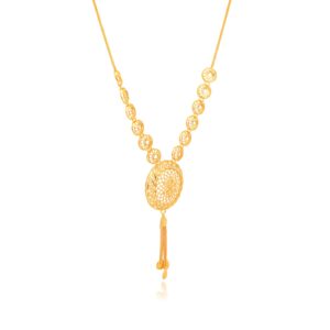Alternative view of Splendid 22KT Gold Necklace Masterpieces