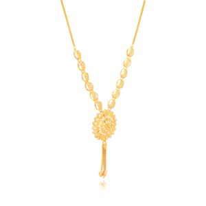 Alternative view of Time-Honored 22KT Gold Necklace Designs