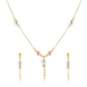 Iconic Designs in 22kt Gold Necklace set
