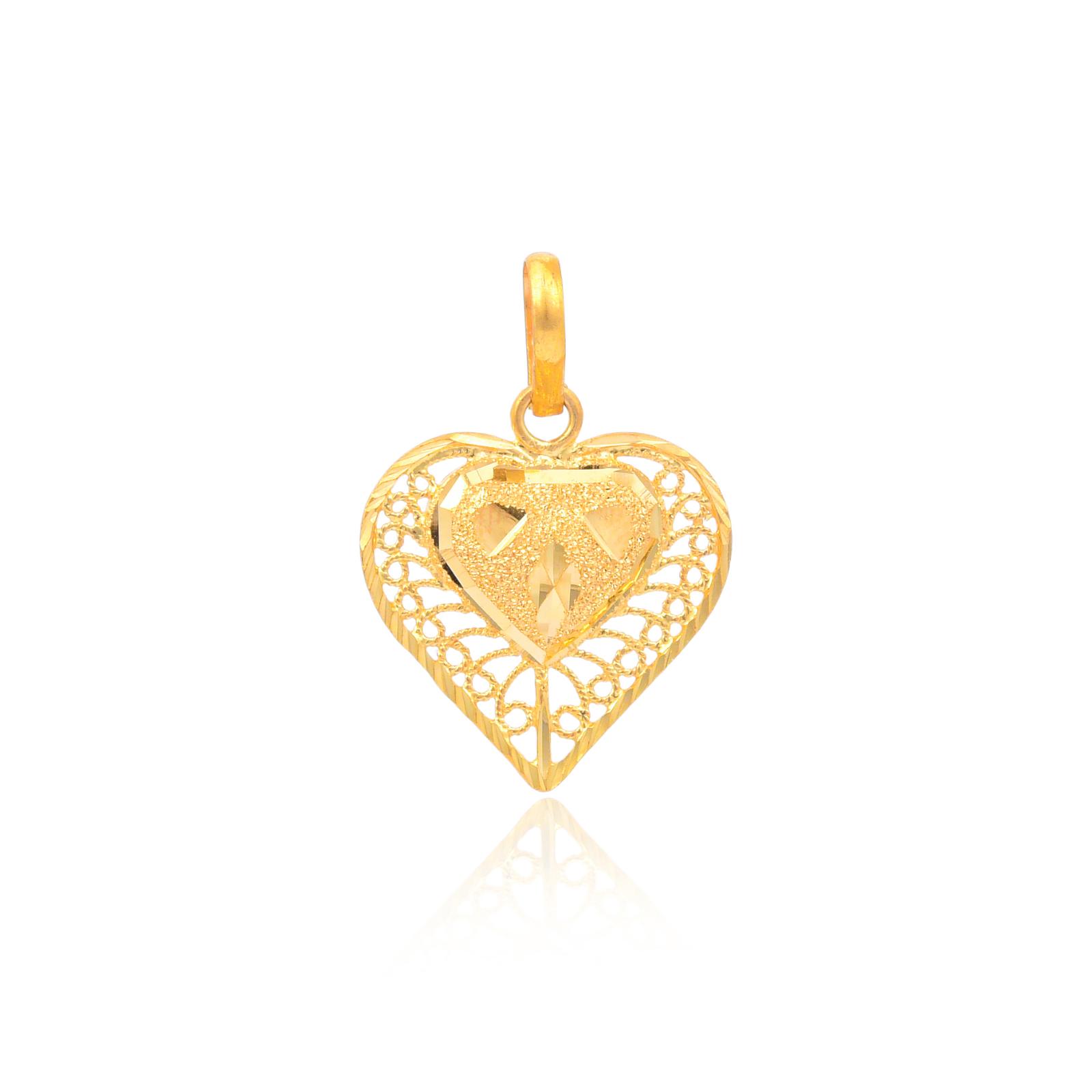 Luxurious 22kt Gold Pendant Designs