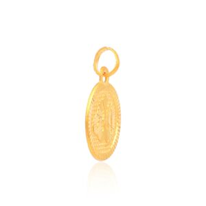 Alternative view of Make a Statement with Our Stunning 22kt Gold Men's Pendants