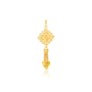 Alternative view of Own Your Shine with 22kt Gold Pendant Sets