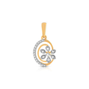 Premium Diamond Pendant with IDT Certification Shop at Bafleh Jewellery