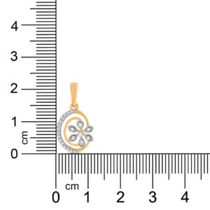 Alternative view of Premium Diamond Pendant with IDT Certification Shop at Bafleh Jewellery