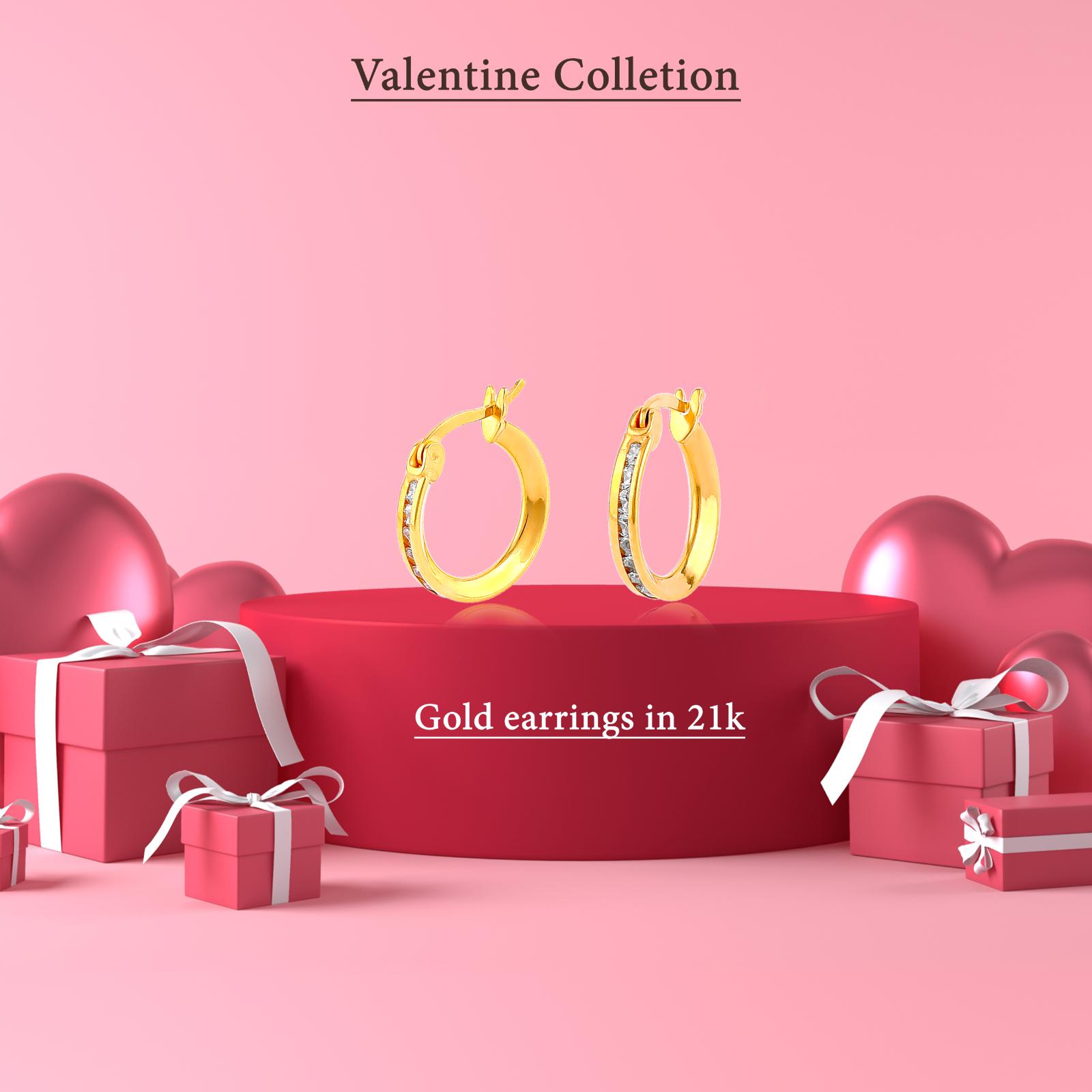 21kt Gold Bali Earrings for Every Occasion - Image 5