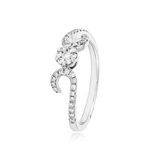 Sparkle and Shine: White Gold Diamond Rings by Bafleh Jewellery