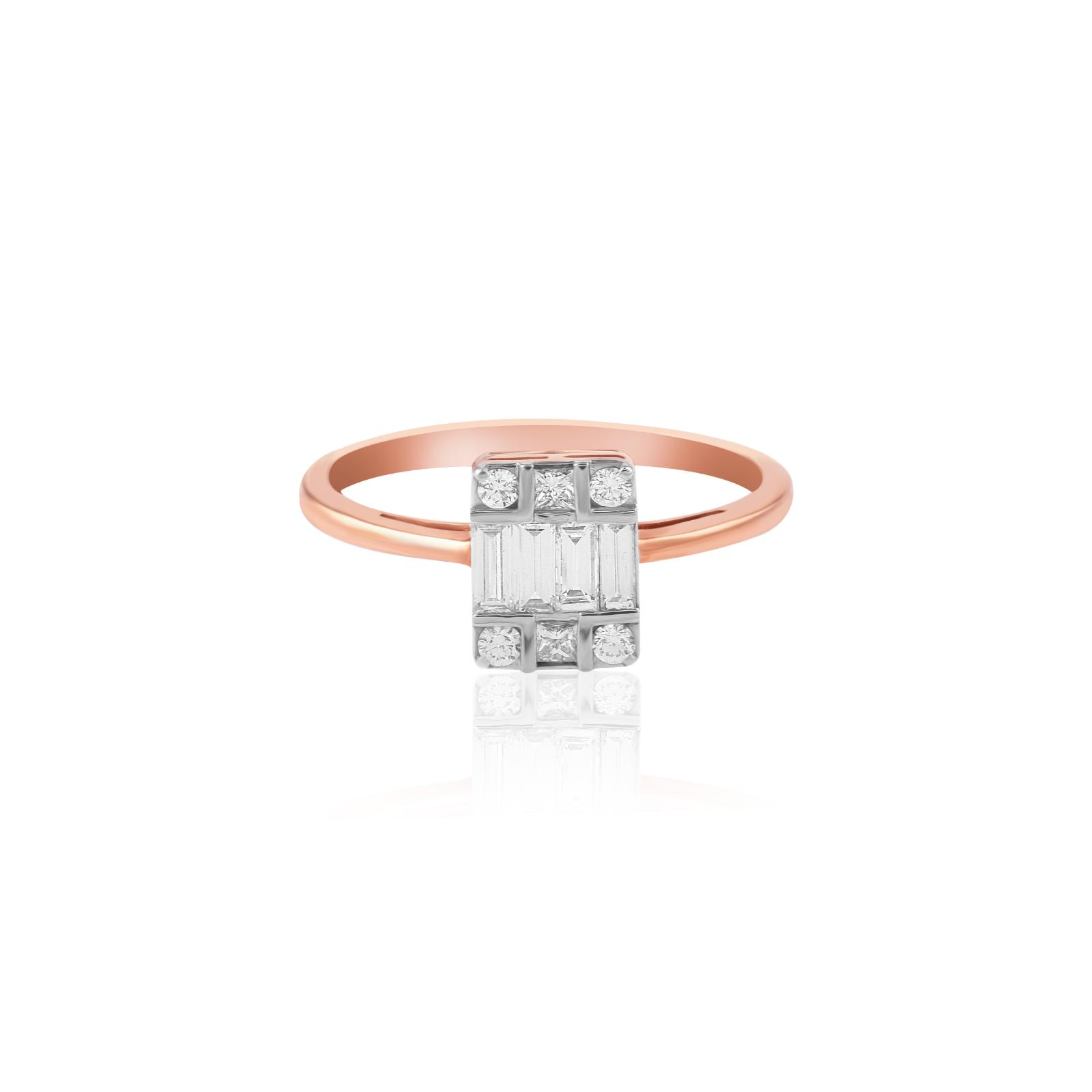 Embrace Forever with a Rose Gold Diamond Engagement Ring Exclusive at Bafleh Jewellery - Image 2