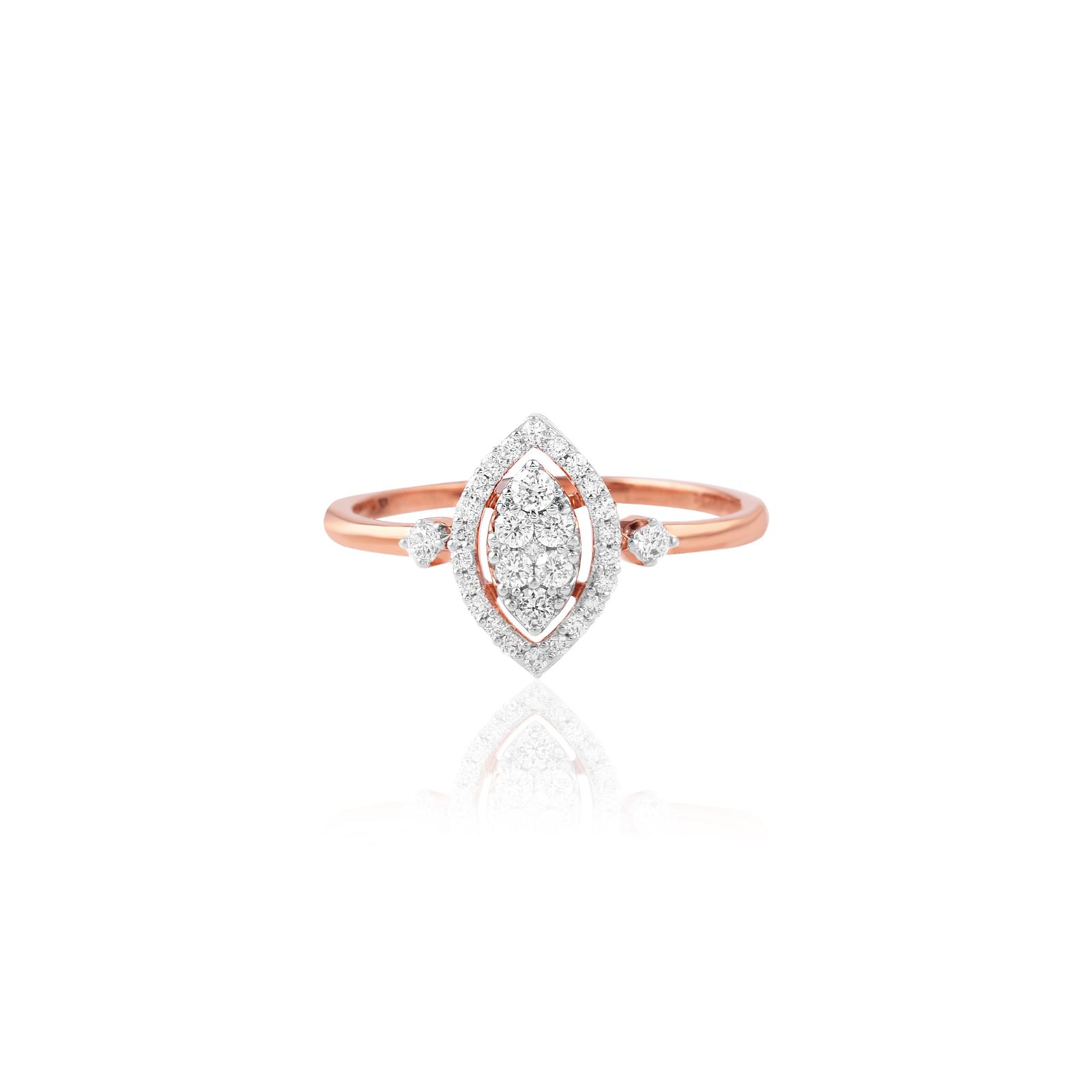Classic & Contemporary Rose Gold Diamond Rings at Bafleh Jewellery - Image 2