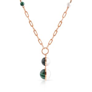Celebrate Your Grace with the Unmatched Sparkle of Bafleh Jewellery’s Iconic 18kt Pearl Necklace
