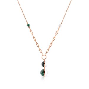 Alternative view of Celebrate Your Grace with the Unmatched Sparkle of Bafleh Jewellery’s Iconic 18kt Pearl Necklace