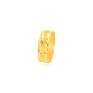 Alternative view of Timeless Togetherness: Classic 22kt Gold Bands