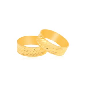 Timeless Togetherness: Classic 22kt Gold Bands