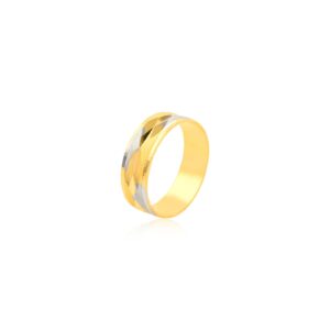Alternative view of Luxury Defined: Premium 22kt Gold Couple Bands