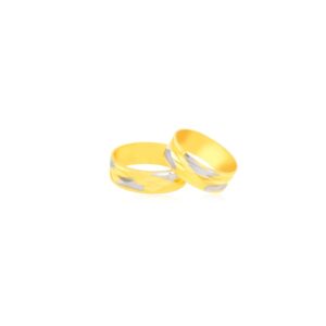 Luxury Defined: Premium 22kt Gold Couple Bands