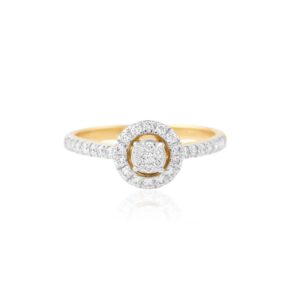 Alternative view of Discover Your Perfect Yellow Gold Engagement Ring ? Available Only at Bafleh