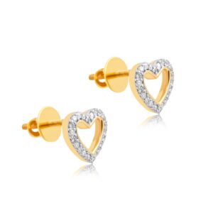 Alternative view of Gift from the Heart: Stunning Diamond Earrings