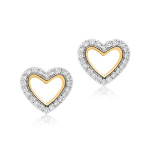 Gift from the Heart: Stunning Diamond Earrings