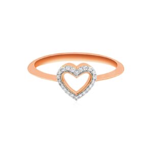 Alternative view of Heart Shape Diamond Ring