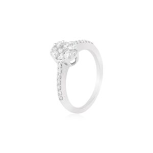 White Gold Diamond Rings: A Modern and Sleek Choice