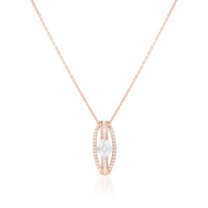 Embrace Eternal Beauty with Brilliant Diamond Necklaces by Bafleh Jewellery