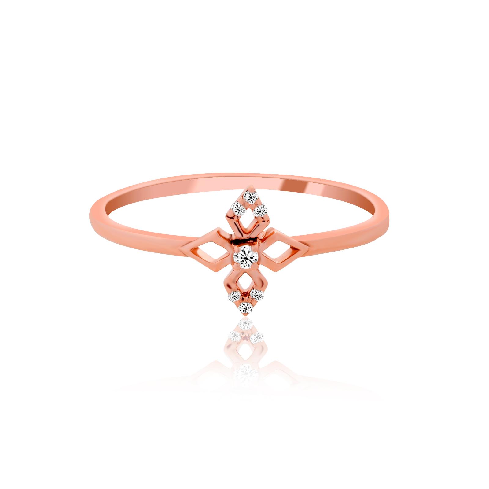 Romantic Glow: The Perfect Rose Gold Diamond Ring for Every Moment - Image 2