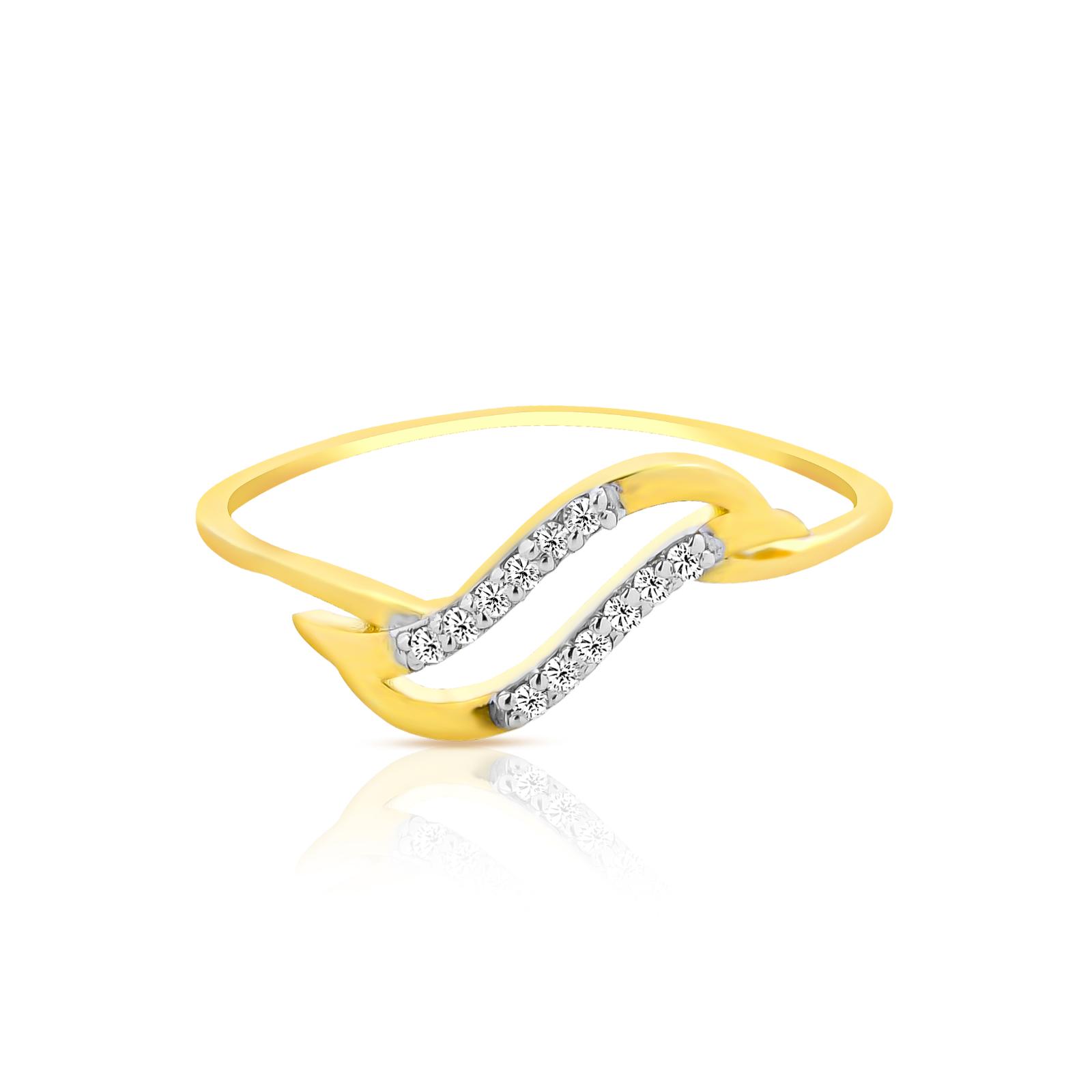 Luxury in Simplicity: Yellow Gold Diamond Rings for Daily Sparkle - Image 2