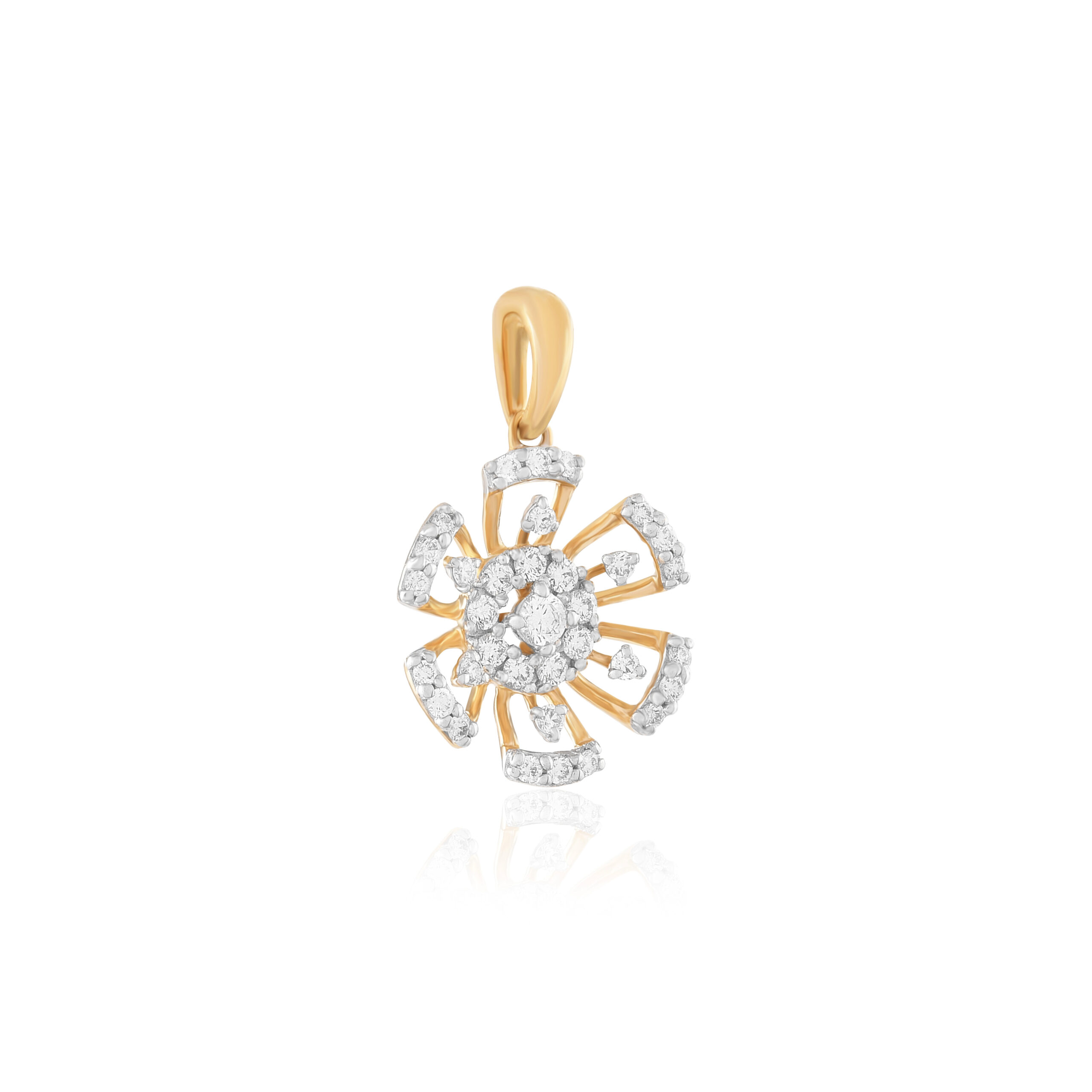 Elegant Diamond Pendant, Fully IDT-Certified Shop Now at Bafleh - Image 2