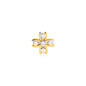 Alternative view of For the Bold and Beautiful: Dazzling Diamond Nose Pins