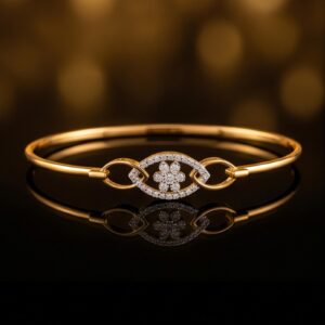 Pure Brilliance, Pure Luxury  Real Diamond Bangles Only at Bafleh Jewellery