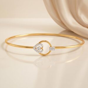 Glamour That Shines Forever Diamond Bangles with a Luxurious Touch