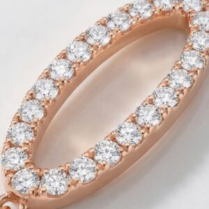 Alternative view of Authentic Diamond Rose Gold Bracelet with IDT Certificate ? Bafleh Exclusive