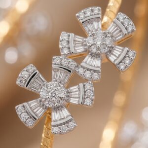 Alternative view of Unveil the Sparkle of True Luxury with Natural Diamond Bangles