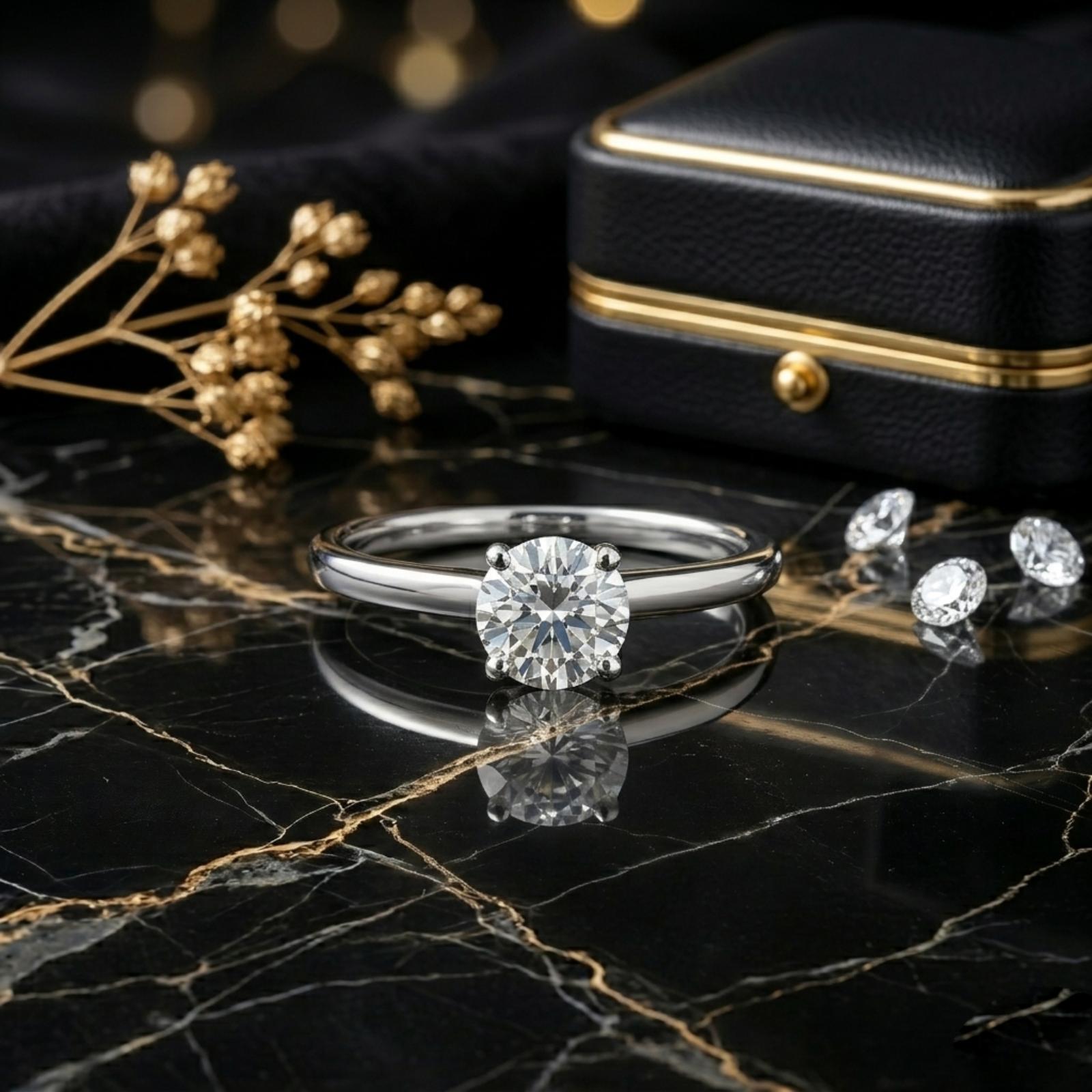 Timeless Sparkle Redefined Lab Grown Diamond Ring by Bafleh Jewellery for Modern Souls - Image 4