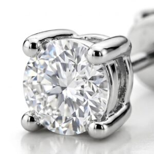 Alternative view of Ethical Luxury Perfected  Lab Grown Diamond Earrings by Bafleh Jewellery Collection