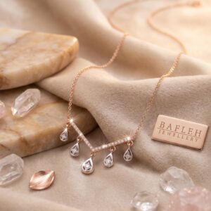 Alternative view of Celebrate Beauty with Authentic Natural Diamond Necklaces