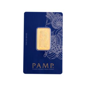 15.55g 24kt Gold PAMP Bar: Premium Investment in Pure Gold
